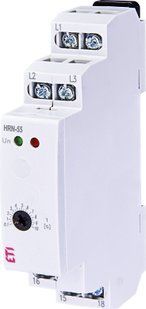 Реле контролю послід. і обриву фаз HRN-55 3x400AC (3F, 1x8A_AC1) без нейтралі 2471431 фото