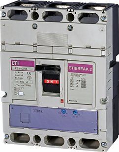 Автоматичний вимикач силовий EB2 800/3L 800A (36kA, (0.63-1)In/(5-10)In) 3P 4672151 фото