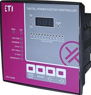 PFC-12DB - регулятор реактивної потужності, 12 ступенів, 144x144, (400V) 4656571 фото