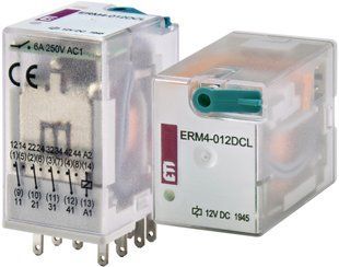 Реле електромеханічне ERM4-012DCL 4p 2473021 фото