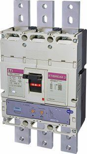 Автоматичний вимикач силовий EB2 1000/3E 1000A (70kA, (0.4-1)In/обираєма) 3P 4672220 фото