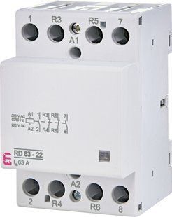 Контактор модульний RD 63-22 230V AC/DC 2464030 фото