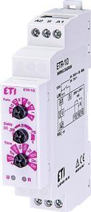 Багатофункціональне реле часу ETR-10 24-240V AC/24-75V DC (1x16A_AC1) 2472200 фото