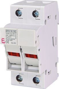 Тримач запобіжника EFH 10 2P LED 25A 1000V DC 2540213 фото