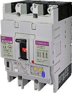 Автоматичний вимикач силовий EB2 250/3E 250A (70kA, (0.4-1)In/обираєма) 3P 4671304 фото