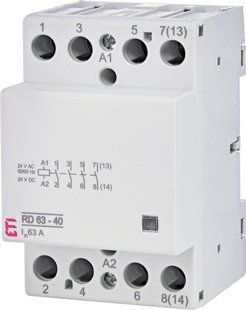 Контактор модульний RD 63-40 24V AC/DC 2464027 фото