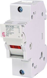 Тримач запобіжника EFH 14 1P LED 50A 1000V DC 2560211 фото