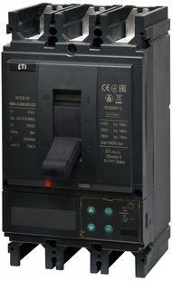 Автоматичний вимикач силовий NBS-E 630/3S LCD 630A (50kA, (0.4-1)In/(1.5-12)In) 3P 4673147 фото