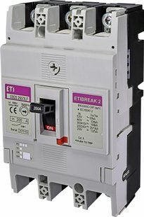 Автоматический выключатель силовой EB2S 250/3LF 200A (16kA, фикс./фикс.) 3P 4671812 фото