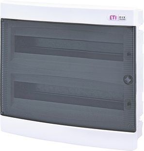 Щит внутр. розподільний ECМ 2x18PT (36мод.проз.дверцята) 1101083 фото