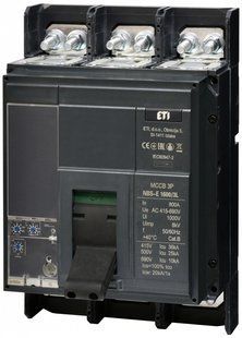 Автоматичний вимикач силовий NBS-E 1600/3L 800A (36kA, (0.4-1)In/(1.5-10)Ir) 3P 4673160 фото