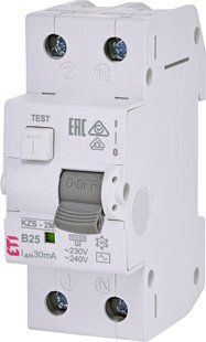 Дифавтомат KZS-2M B 25/0,03 тип AC (10kA) 2173106 фото