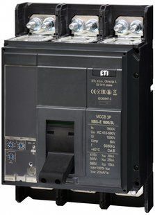 Автоматичний вимикач силовий NBS-E 1600/3L 1600A (36kA, (0.4-1)In/(1.5-10)Ir) 3P 4673163 фото