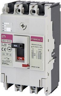 Автоматический выключатель силовой EB2S 160/3SF 50A (25kA, фикс./фикс.) 3P 4671832 фото