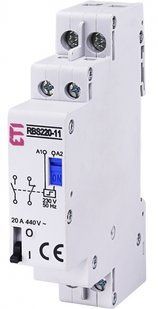 Контактор імпульсний RВS 220-11 230V AC (20A, 1NO+1NC) 2464106 фото