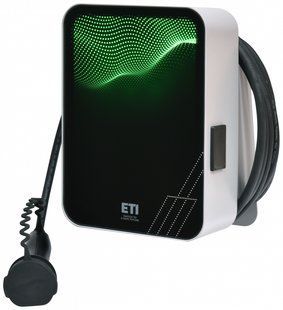 Зарядна станція EVC-HOME22 (1 фаза: 7,4 кВт, 3 фази: 22 кВт, MODE3, Type2, з EV-ПЗВ, IP54, кабель 5м) 1800120 фото