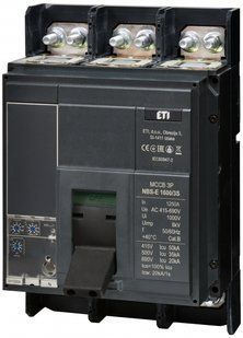 Промышленный автоматический выключатель NBS-E 1250A (50kA) 3P 4673172 фото