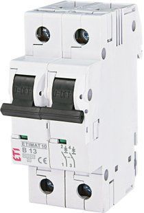 Автоматичний вимикач ETIMAT 10 2p B 13А (10 kA) 2123715 фото
