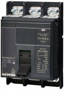Автоматический выключатель силовой NBS-E 1600/3H 1250A (65kA, (0.4-1)In/(1.5-10)Ir) 3P 4673182 фото
