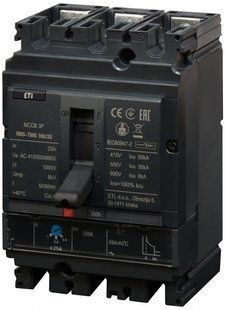 Автоматичний вимикач силовий NBS-TMS 100/3S 25A (50kA, (0.8-1)In/фикс.) 3P 4673030 фото