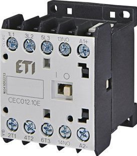 Контактор мініатюрний CEC 12.10-24V-50/60Hz (12A; 5,5kW; AC3) 4641074 фото
