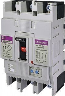 Автоматичний вимикач силовий EB2 250/3S 250A (36kA, (0.63-1)In/(6-10)In) 3P 4671083 фото