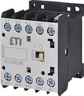 Контактор мініатюрний CEC 12.01-230V-50/60Hz (12A; 5,5kW; AC3) 4641084 фото