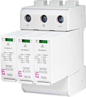 Обмежувач перенапруги ETITEC M T12 PV 1500/12,5 Y (для PV систем) 2440513 фото