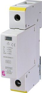 Обмежувач перенапруги ETITEC C T2 275/20 (1+0) 1p 2440393 фото