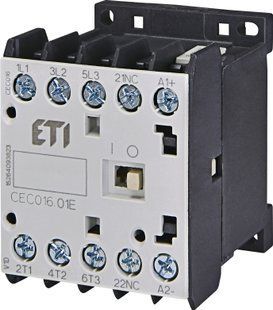 Контактор мініатюрний CEC 16.01-230V-50/60Hz (16A; 7,5kW; AC3) 4641096 фото