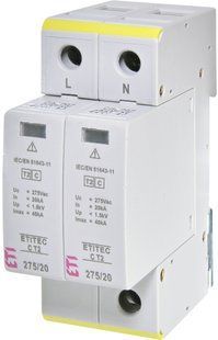 Ограничитель перенапряжения ETITEC C T2 275/20 (2+0) 2p 2440397 фото