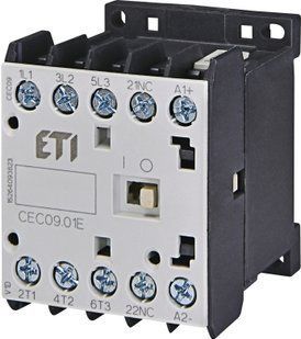 Контактор мініатюрний CEC 09.01-24V DC (9A; 4kW; AC3) 4641103 фото