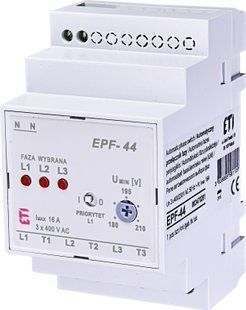 Реле автоматичного вибору фаз EPF-44 230/400V (180-210V AC) 2470281 фото