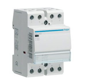 Контактор DIN 230V AC 63A 4нв Hager
3мод. ESC463 фото