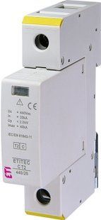 Ограничитель перенапряжения ETITEC C T2 440/20 (1+0) 1p 2440405 фото