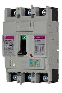 Автоматичний вимикач силовий EB2 250/3H 200A (65kA, (0.63-1)In/(6-13)In) 3P 4672131 фото