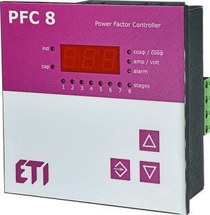 Регулятор реактивної потужності PFC 8 RS (8 ступенів, 97х97) 4656906 фото